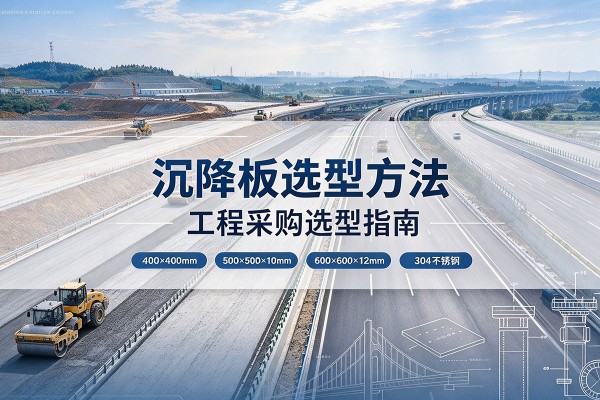 枣阳沉降板选择方法