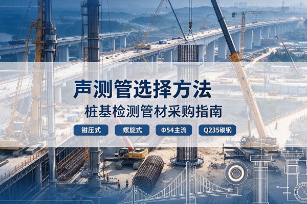 枣阳声测管选型标准