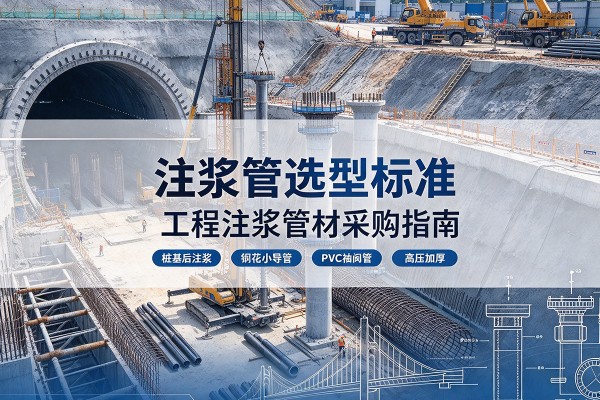 枣阳注浆管选型标准