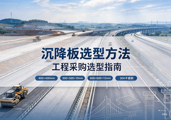 枣阳沉降板选择方法
